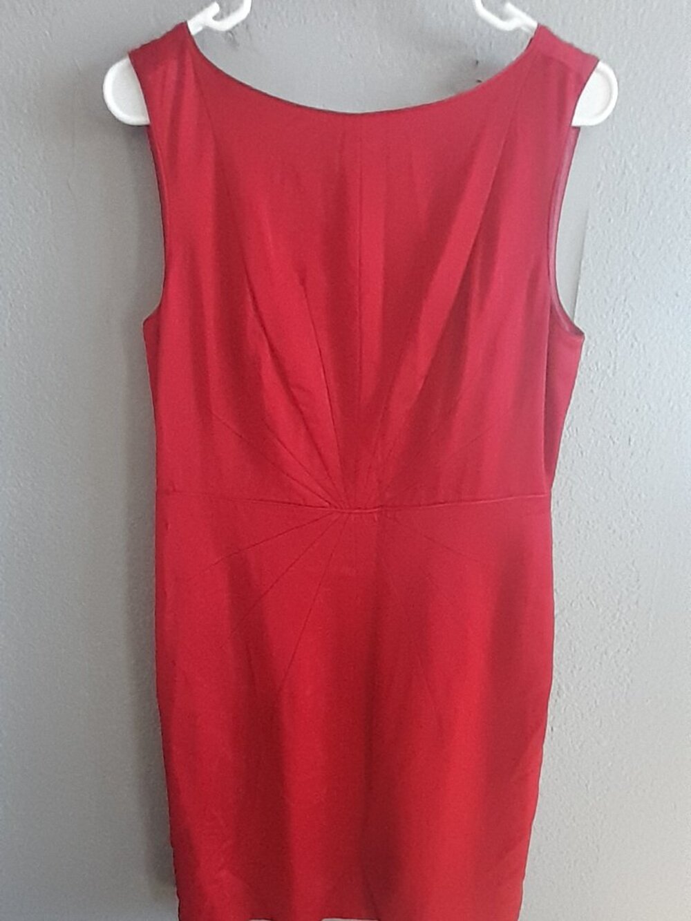 Banana Republic red starburst-like dress
